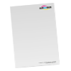 Briefpapier DIN A6, 4/0 farbig<br>(Vorderseite: farbig / Rückseite: unbedruckt)