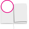 Notizbuch DIN A4 hoch, Umschlag: Hardcover 4/0-farbig, Inhalt: 128 blanko Inhaltsseiten inkl. Abrissperforation (1 cm vom Bund)